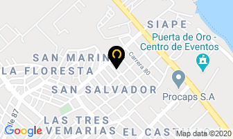 Mapa de Nice Colombia en Barranquilla