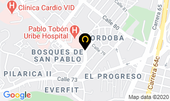Mapa de Nico Chef Express en Medellín