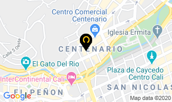 Mapa de Nielsen De Colombia Ltda. en Cali