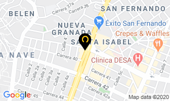 Mapa de Niñeras S.o.s. en Cali