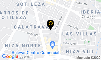 Mapa de Niños De América Ltda. en Bogotá D.C