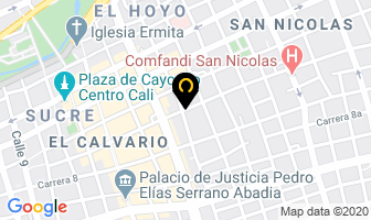 Mapa de Niples De Colombia en Cali