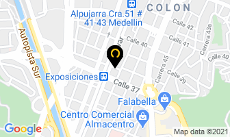 Mapa de Nipón Mazda en Medellín