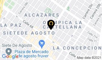 Mapa de Nipón Partes Bogotá Ltda. en Bogotá D.C