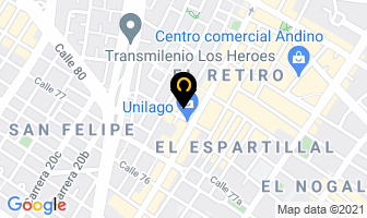 Mapa de Nitro Tecnology en Bogotá D.C