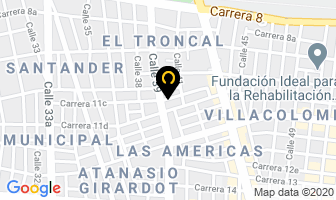 Mapa de Nivelaciones Profesionales E.g.l. en Cali