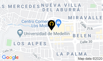 Mapa de No Limits en Medellín