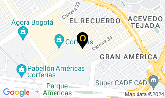 Mapa de No2525 en Bogotá D.C
