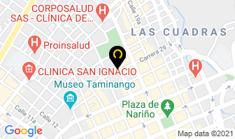 Mapa de Nogal Suite Hotel en Pasto