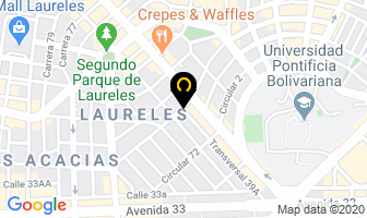 Mapa de Noncheló en Medellín