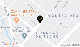 Mapa de Nono Bordados en Bogotá D.C
