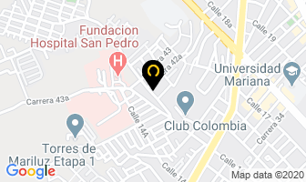 Mapa de Noosh Cigarreria - Bar en Pasto