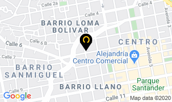 Mapa de Norgrafik Litografía Tipografía en Cúcuta