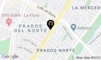 Mapa de Norquimia Colombia S.a. en Cali