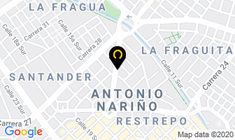 Mapa de Norris Enmarcación en Bogotá D.C