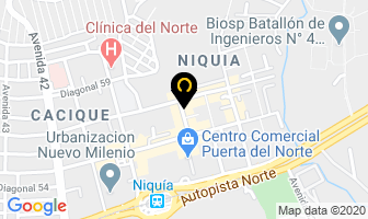 Mapa de North Bikes en Bello