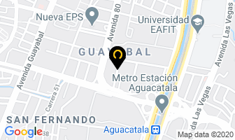 Mapa de Nosotras en Medellín