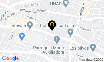 Mapa de Notaría Octava en Ibagué
