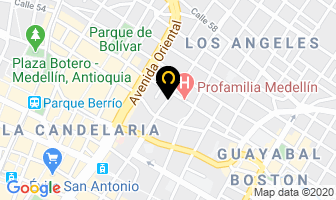 Mapa de Notaria Octava en Medellín