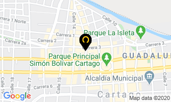 Mapa de Notaria Primera en Cartago