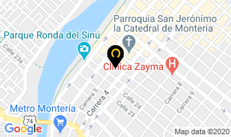 Mapa de Notaría Primera Del Circuito en Montería