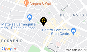 Mapa de Notaria Quinta en Barranquilla
