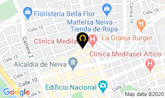 Mapa de Notaria Segunda en Neiva