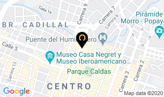 Mapa de Notaria Segunda en Popayán