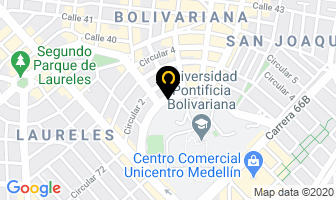 Mapa de Notaria Sexta 6 en Medellín