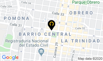 Mapa de Notaría Tercera en Palmira
