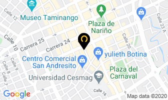 Mapa de Novacorp Ltda en Pasto