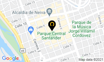 Mapa de Novatel Ltda en Neiva