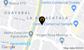 Mapa de Novatic en Medellín