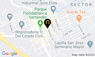 Mapa de Novedades Claudia en Floridablanca