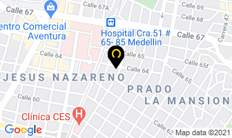 Mapa de Novedades Edicar Ltda en Medellín