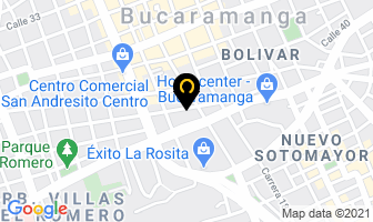 Mapa de Novedades Norma en Bucaramanga