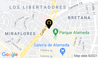 Mapa de Novedades Tiber Ltda. en Cali