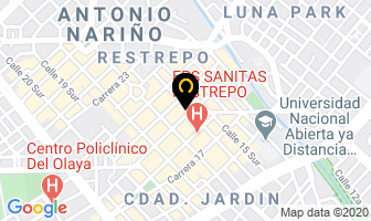 Mapa de Novias Lucy en Bogotá D.C