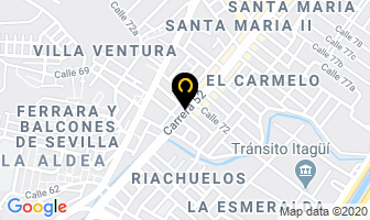Mapa de Novias Y Princesas en Itaguí