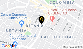 Mapa de Novios Alquiler en Barranquilla