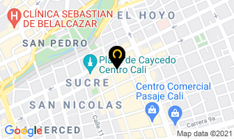 Mapa de Novocell en Cali