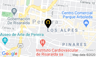 Mapa de Nucleo Constructora en Pereira