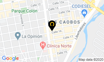 Mapa de Nuestro Bar en Cúcuta