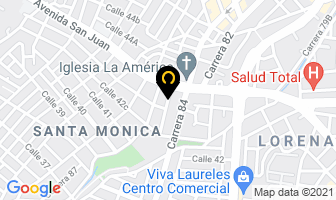 Mapa de Nueva Alternativa en Medellín