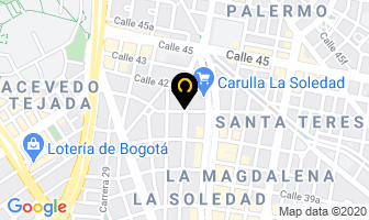 Mapa de Nueva Arlequín en Bogotá D.C