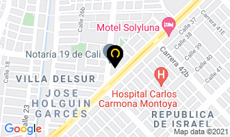 Mapa de Nueva Dent en Cali