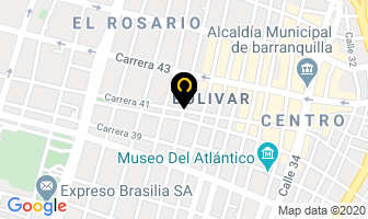 Mapa de Nueva Distribuidora Electrofrío S.a.s. en Barranquilla