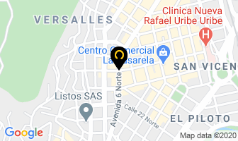 Mapa de Nueva Gran Drogueria en Cali