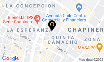 Mapa de Nueva Lengua Tours en Bogotá D.C