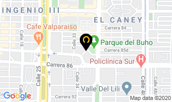 Mapa de Nueva Vida en Cali
